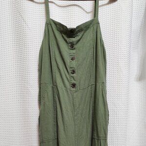 Old Navy Jumper Jumpsuit Olive Green Size Large